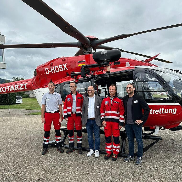 Jubiläum DRF Luftrettung Freiburg