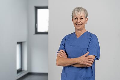 Dorothee Allendorf, Stationsleitung der Intensivstation am St. Josefskrankenhaus Freiburg