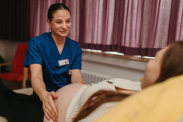 Hebammenkreißsaal am St. Josefskrankenhaus Freiburg