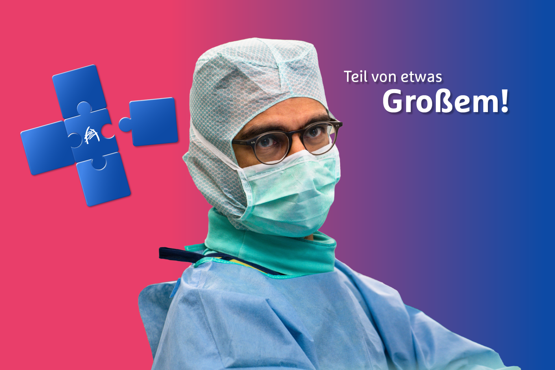 Arzt als Teil von etwas Großem