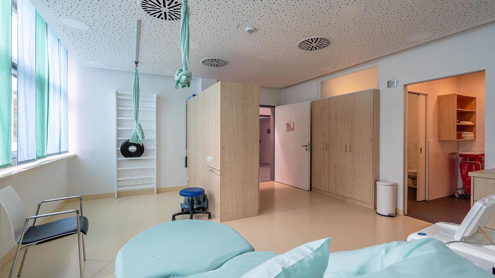Kreißsaal neu im St. Josefskrankenhaus Freiburg